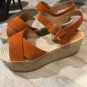 Top Shop platform sandals